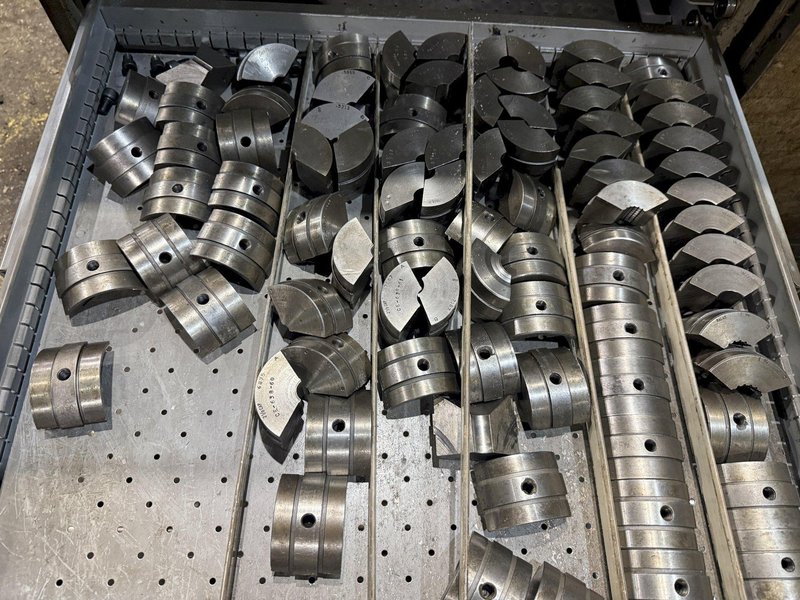 WARNER &amp; SWASEY ASSORTED COLLET PADS / HOLDERS : STOCK #23547