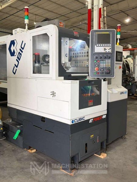 Cubic GT Force-32 Gang Tool CNC Lathe – 2019 Integrated Gantry Auto Loader