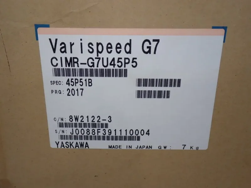 YASKAWA ELECTRIC SERVO DRIVE  -  CIMR-G7U45P5