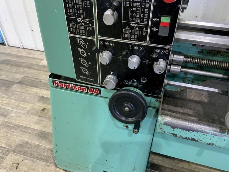 13" X 25" HARRISON AA MODEL VS CENTER LATHE: STOCK #80828