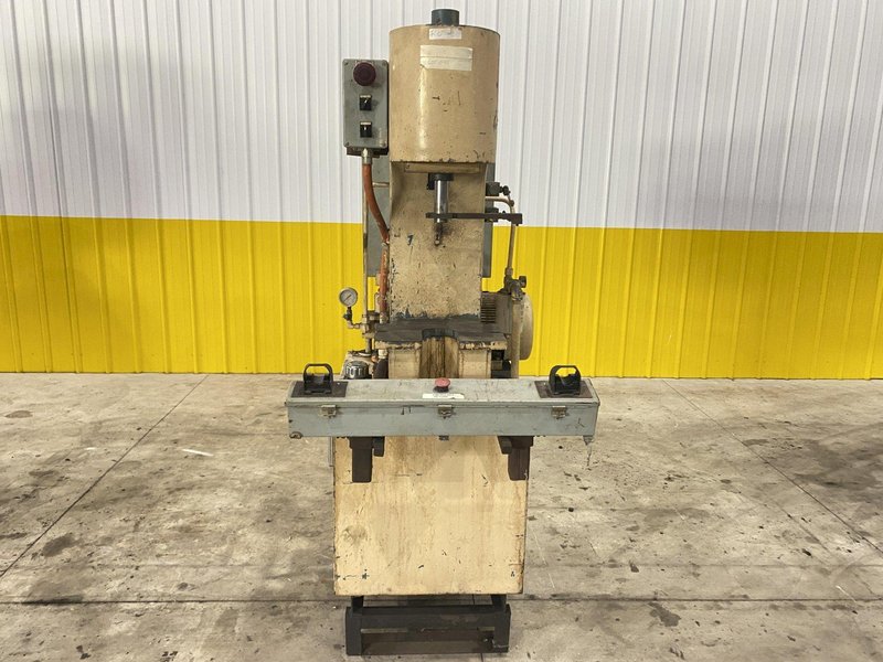 5 HP JACOBSON FLUID POWER C FRAME HYDRAULIC PRESS: STOCK #21097
