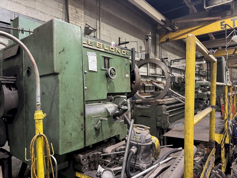 42/137&quot; X 96/264&quot; LEBLOND #4025 HEAVY DUTY SLIDING GAP ENGINE LATHE. STOCK #0888725