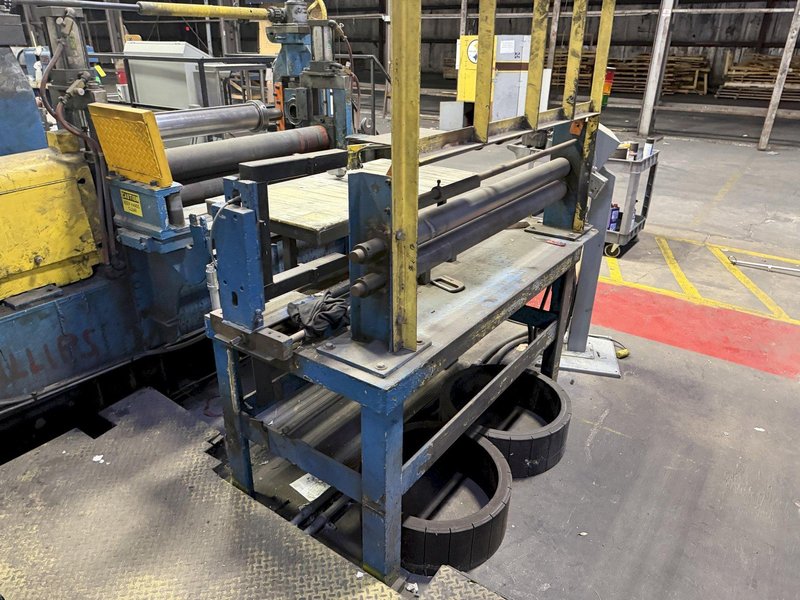 48" X 6" WEAN MOTORIZED SLITTER HEAD FOR SLITTING LINE. STOCK # 0435226