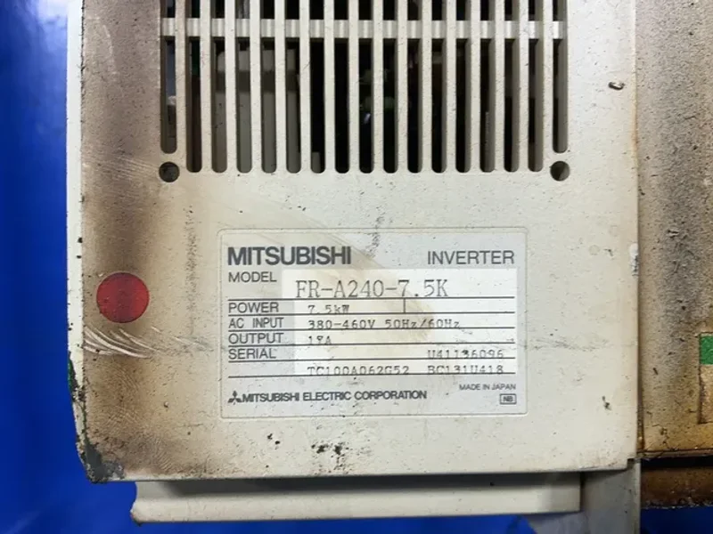 MITSUBISHI ELECTRIC 7.5 KW FREQROL A200 VARIABLE FREQUENCY INVERTER  -  FR-A240-7.5K