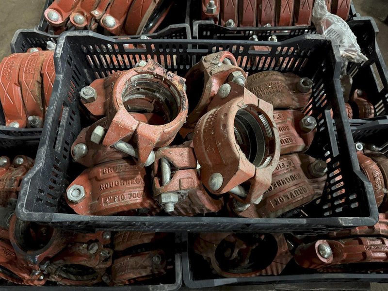 4&quot; TO 10&quot; VICTAULIC &amp; RIGIDLOK PIPE COUPLINGS: YOBRO #24414