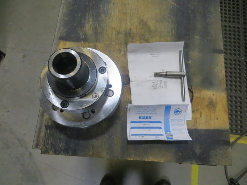 Bison 8245-125-6 5&quot; - 6 Set Tru Collet Chuck, 5 C Collet Chuck - Auction Item