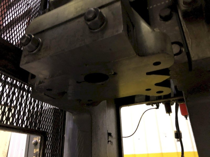 80 TON SOUTHBEND MODLE #OBI-90 BACKGEARED OBI PUNCH PRESS, 4" STROKE: STOCK 16281