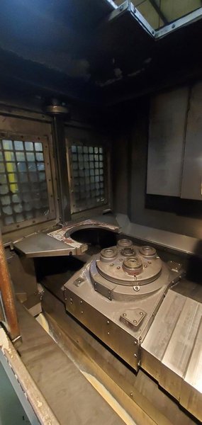 Matsuura H Plus-300 Dual Pallet CNC HMC, 2003 – Full 360° B-Axis, 12,000 RPM, 40 Tool ATC, Fanuc 16i-M