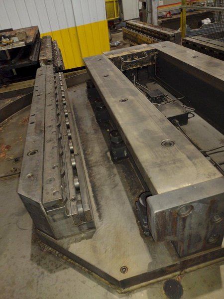 74" X 74" STOELTING MODEL #CSW8121 AUTOMATIC WASHER, WITH FLIP-UP DIE STATION POWERED INFEED, NEW 2012: YOBRO #25172