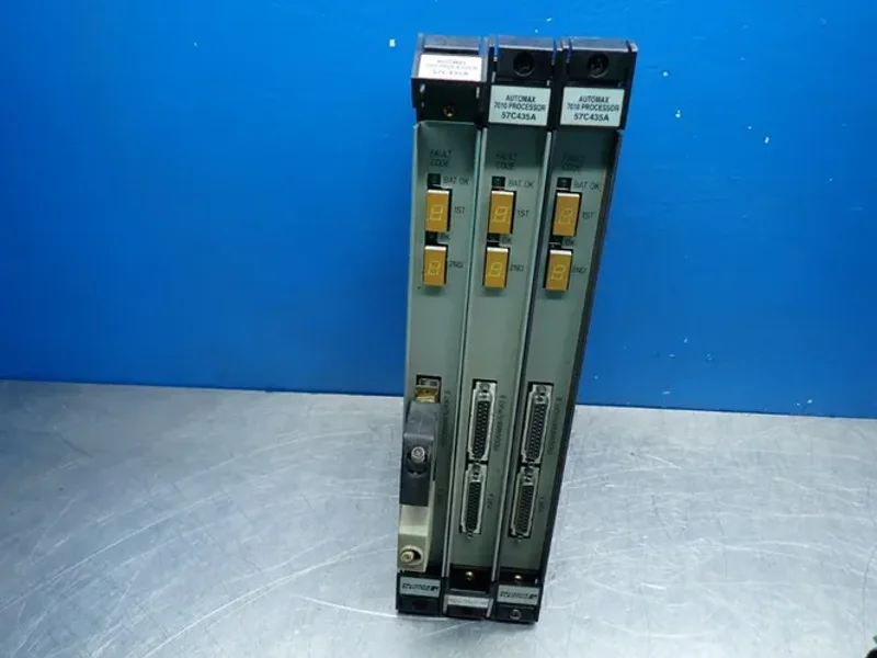 RELIANCE ELECTRIC PROCESSOR MODULE, 3PCS  -  57C435A