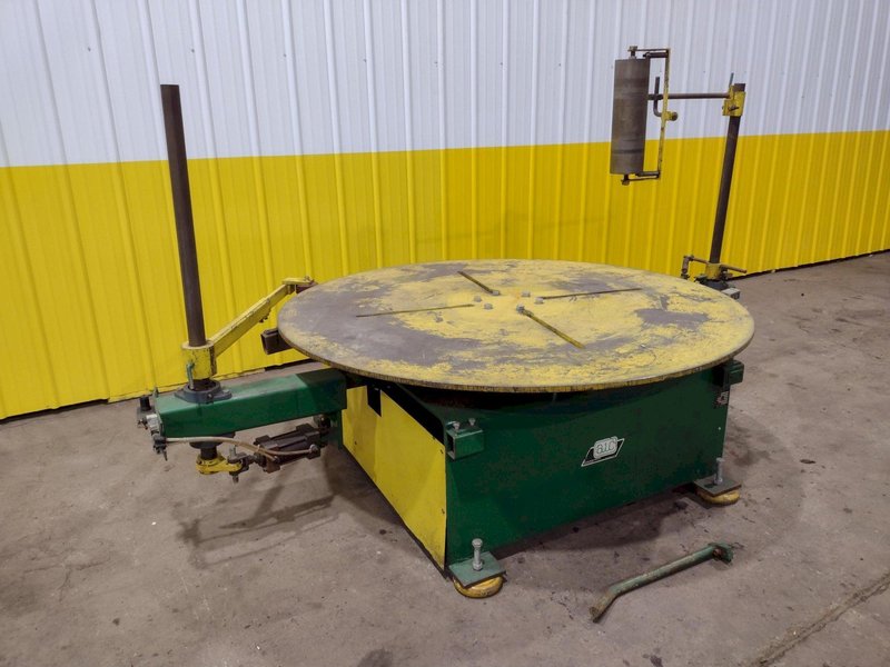 15,000 LB 7.5 TON X 72&quot; AWC MODEL #F-500AF HORIZONTAL PALLET COIL REEL: STOCK #13770
