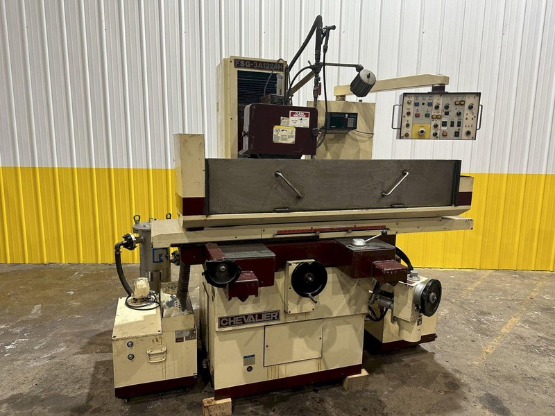 12&quot; X 24&quot; CHEVALIER MODEL #FSG-3A1224H 3 AXIS AUTOMATIC HORIZONTAL SURFACE GRINDER: STOCK #19824