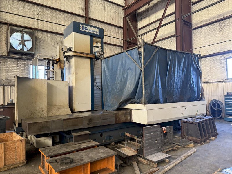 5.1&quot; HNK CNC HORIZONTAL BORING MILL, HBM, BUILT IN ROTARY, 120&quot; CROSS, 90&quot; Y, FANUC 31i, 2014/2016