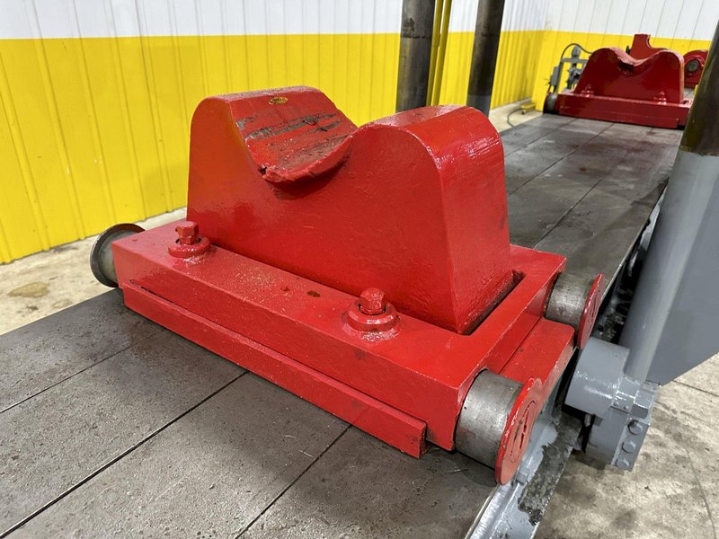 400 TON X 30' DRILCO TRAVELING HEAD HYDRAULIC STRAIGHTENING PRESS: STOCK #24953