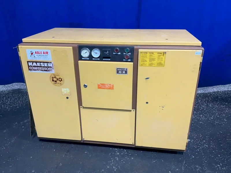 KAESER COMPRESSORS 25 HP AIR COMPRESSOR  -  AS 30