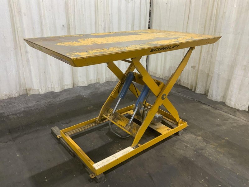 4000 LBS ECONOLIFT ELECTRIC SCISSOR LIFT TABLE: STOCK #80982