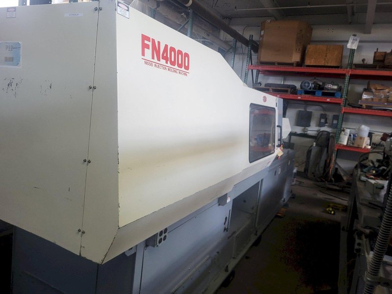 Nissei Used FN4000-36A Injection Molding Machine, 200 Ton, 9.6 oz.