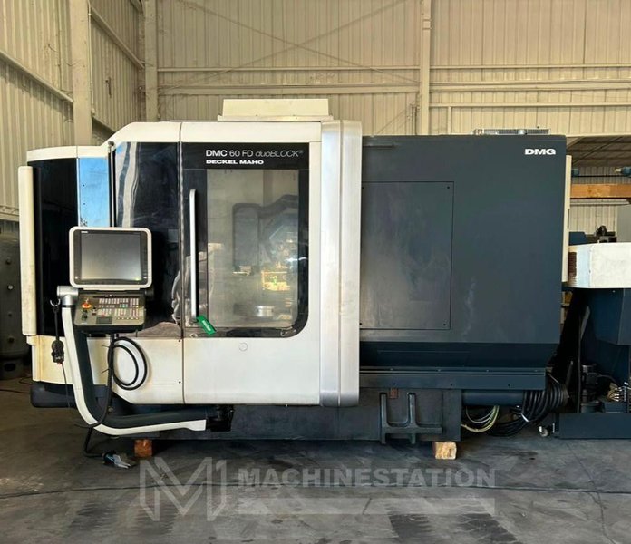 DMG DMC 60 FD duoBLOCK 5 Axis Machining Center – APC, Milling &amp; Turning Capability