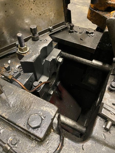 3/8" Waterbury Farrel Model # 2 Bolt Head Trimming Machine