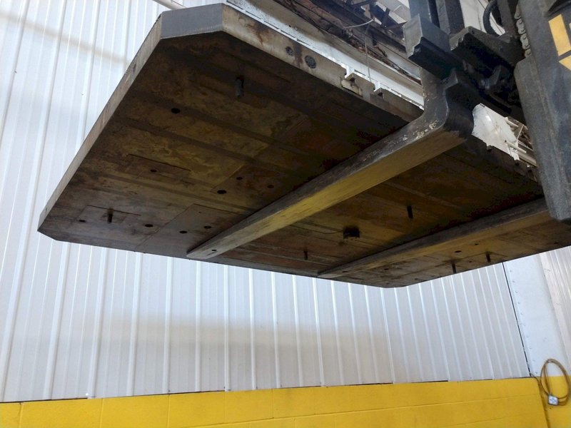 96&quot; X 60&quot; T-SLOTTED BOLSTER PLATE / LAYOUT SURFACE PLATE: STOCK #12680