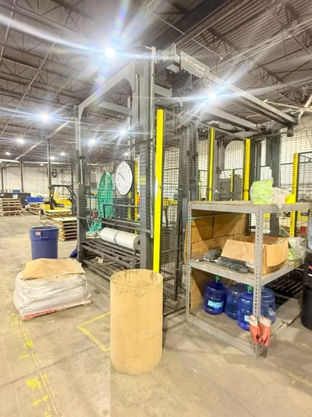 M.J MAILLIS WULFTEC MODEL #WCRT-200 LARGE CAPACITY SHRINK WRAP MACHINE: YOBRO #25092