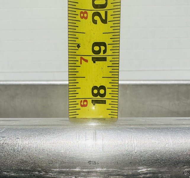 8’ x 30” x 17.5” Stainless Steel  |  Single Compartment Sink