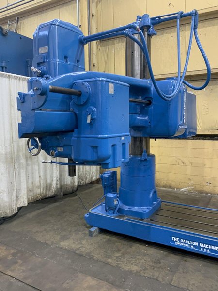 5' X 15" CARLTON MODEL #3A RADIAL ARM DRILL: STOCK #80780