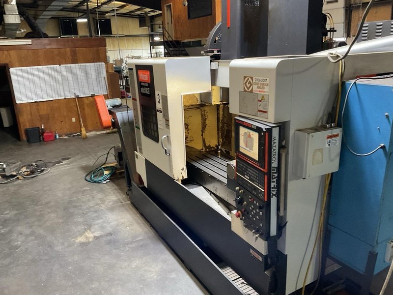 Mazak VCN 510C-II CNC Vertical Machining Center, 2007 – 4th Axis Rotary, Renishaw Probing