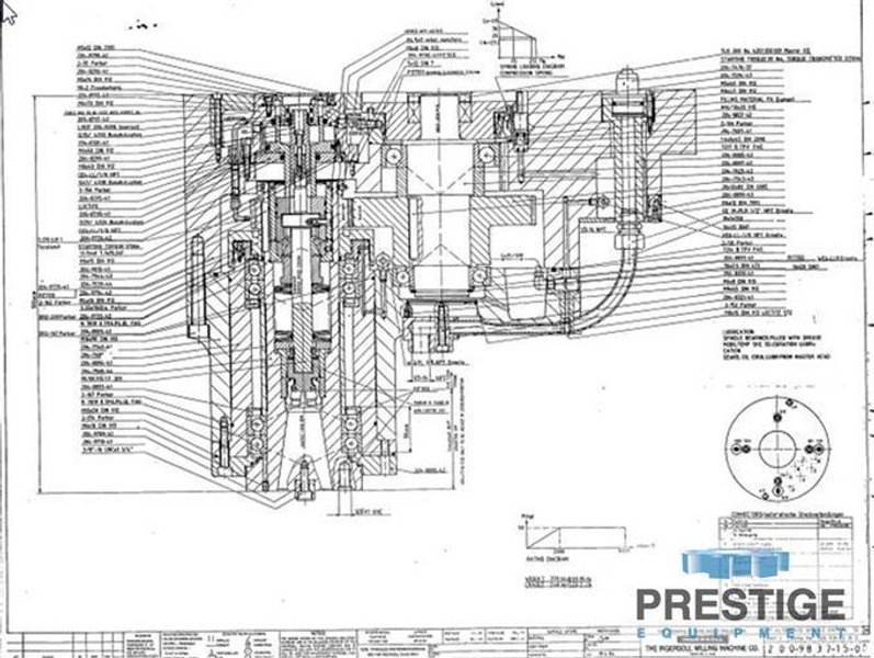 Ingersoll Masterhead Nutating Head &amp; Assorted Spindle Units, Package