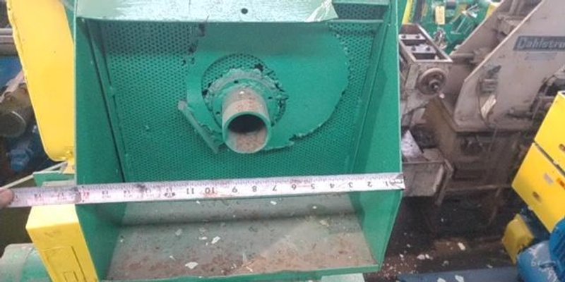 14&#039; X 16&#039; CUMBERLAND PLASTIC GRANULATOR: STOCK #18791