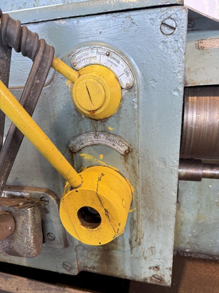 36" X 168" NILES N6/4000 HEAVY DUTY ENGINE LATHE. STOCK #1215225