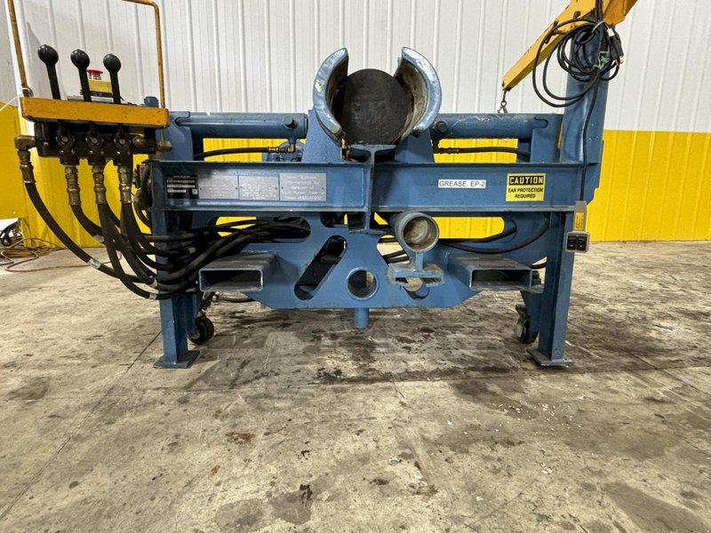 16" TO 25" MEDLEY WHEEL-SHARK HYDRAULIC HORIZONTAL RUN-FLAT TIRE RUBBER PRESS: STOCK #21121