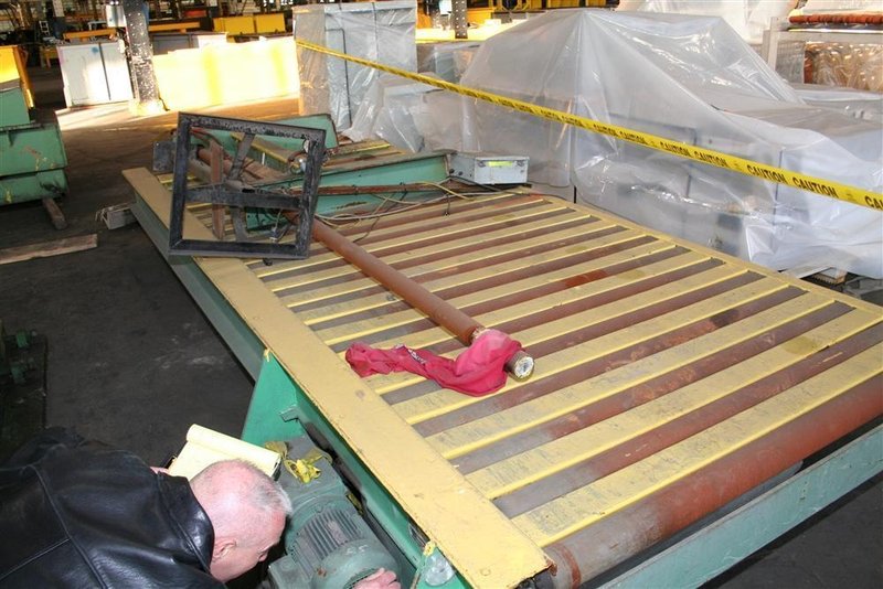 60&#039; X 12&#039; PRO ECO POWERED EXIT CONVEYOR &amp; SCALE: STOCK 54085