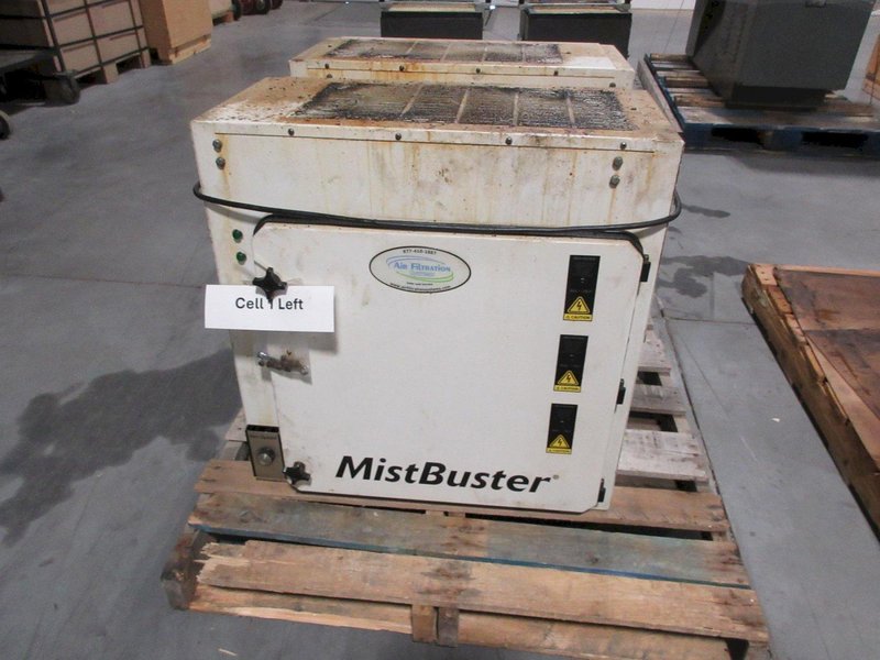 MistBuster 850 (x2) Variable Speed Mist Filtration Units- Auction Item