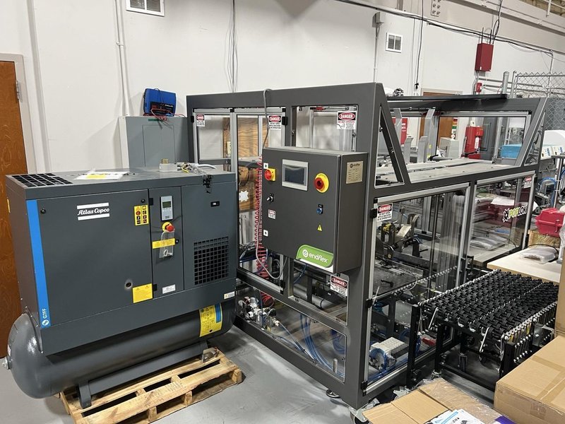 EndFlex Poplok AHL-110 Trayformer 2-Tuck Dual Station, 2020 – For Fold &amp; Tuck Trays