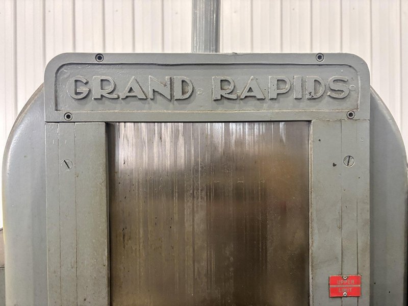 8" X 24" GRAND RAPIDS MODEL #350 HYDRUALIC HORIZONTAL SURFACE GRINDER: STOCK #22734