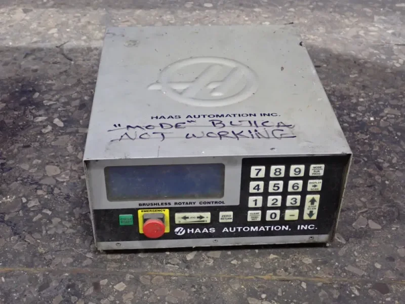 HAAS AUTOMATION INC BRUSHLESS ROTARY CONTROL