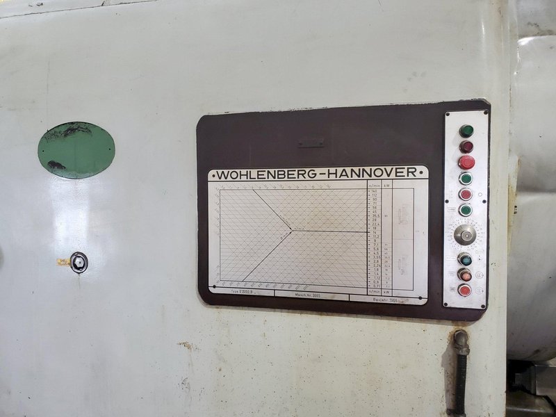 1966 VDF WOHLENBERG V2250 Engine Lathe - Heavy Duty Precision Machine