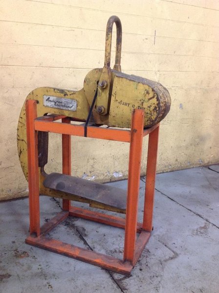 16,000 LB X 48&#039; AMERICAN CRANE COIL LIFTER C HOOK: STOCK #65630