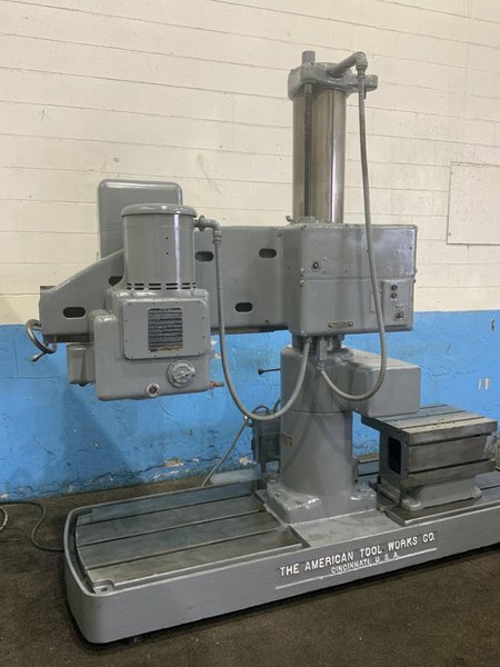 3' X 11" AMERICAN RADIAL ARM DRILL: STOCK #80258