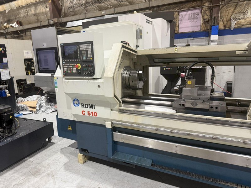 Romi C510 CNC Teach Lathe For Sale, 2014