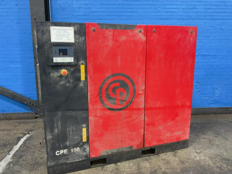 CHICAGO PNEUMATIC 100 HP AIR COMPRESSOR  -  CPE100