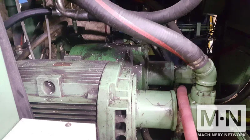 1000 Ton 165 Oz. Van Dorn 1000HRS-165F Injection Molding Machine, mfg 1989