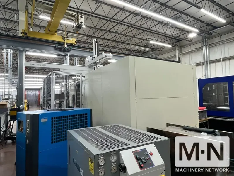 720 TON 107 OZ NISSEI MODEL FVX660III SERVO HYDRAULIC INJECTION MOLDING MACHINE MFG 2022