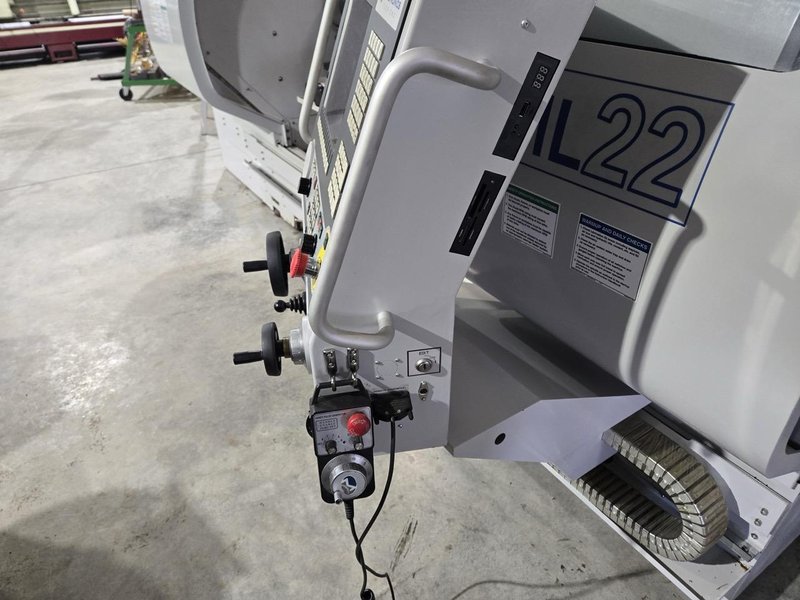 Milltronics ML22 CNC Lathe, 2006 – Tailstock, Live Tooling, C-Axis