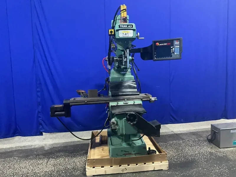 SOUTHWESTERN INDUSTRIES 10” x 50” VERTICAL MILL   -  TRAK K3SX