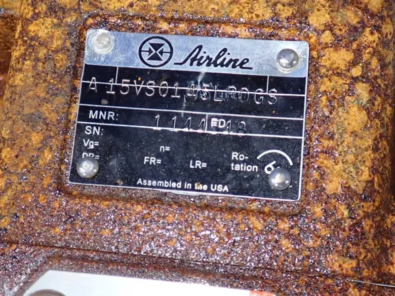 AIRLINE HYDRAULIC PUMP  -  A15VS0145LRDGS