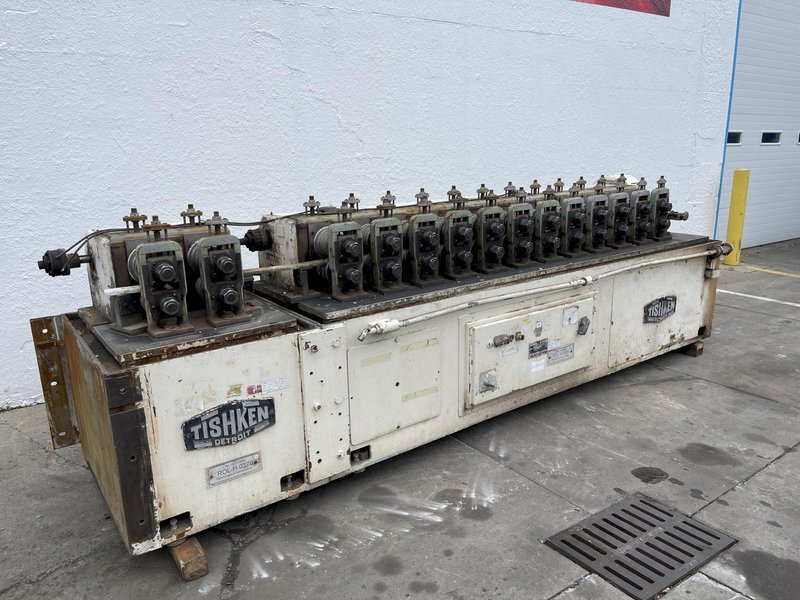 14 STAND X 1-1/2&quot; TISHKEN ROLLFORMER: STOCK #76619