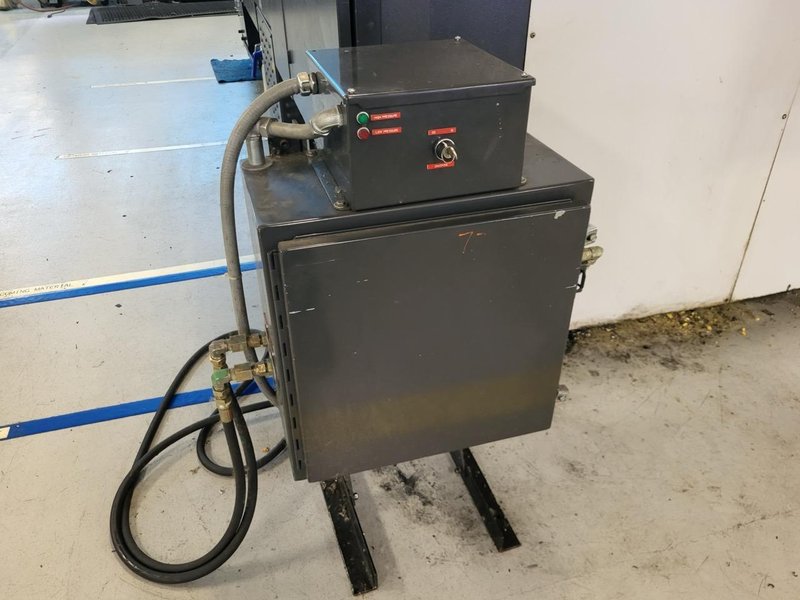 Mazak QTN 450-II CNC Turning Center 2006- Tool Setter, SMW Autoblok 19″ Chuck , 24 Station, Chip Conveyor