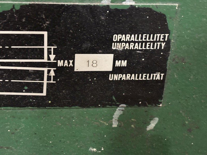 12&#039; X 1/4&quot; ROUNDO MODEL #PS-205 DOUBLE PINCH HYDRAULIC 3 ROLL PLATE ROLL: STOCK #23118